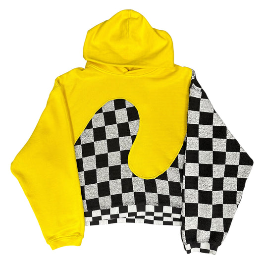 ERL Swirl Hoodie Yellow