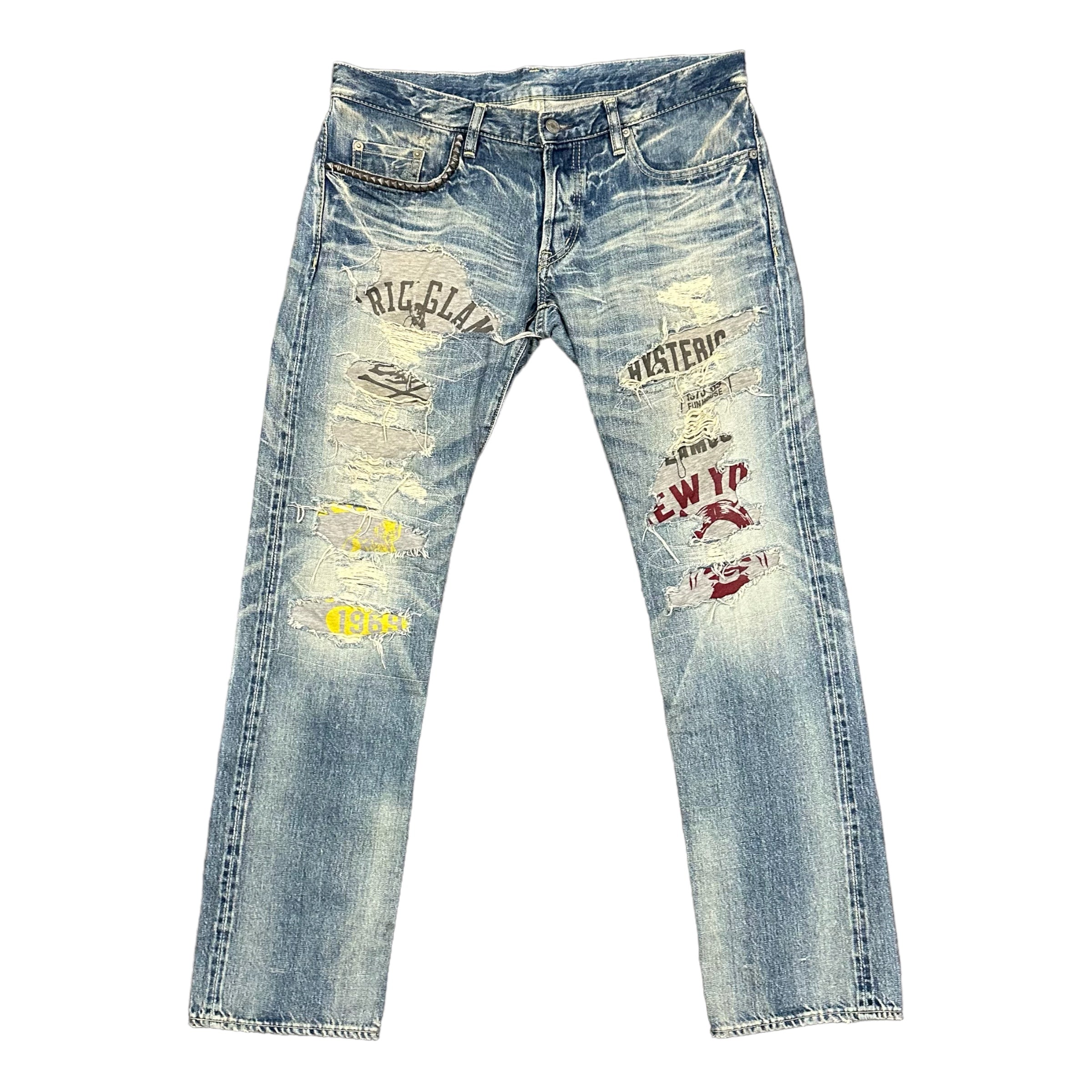 HYSTERIC GLAMOUR genzai DENIM PANTS 大幅割引セール - microdot.co.ke