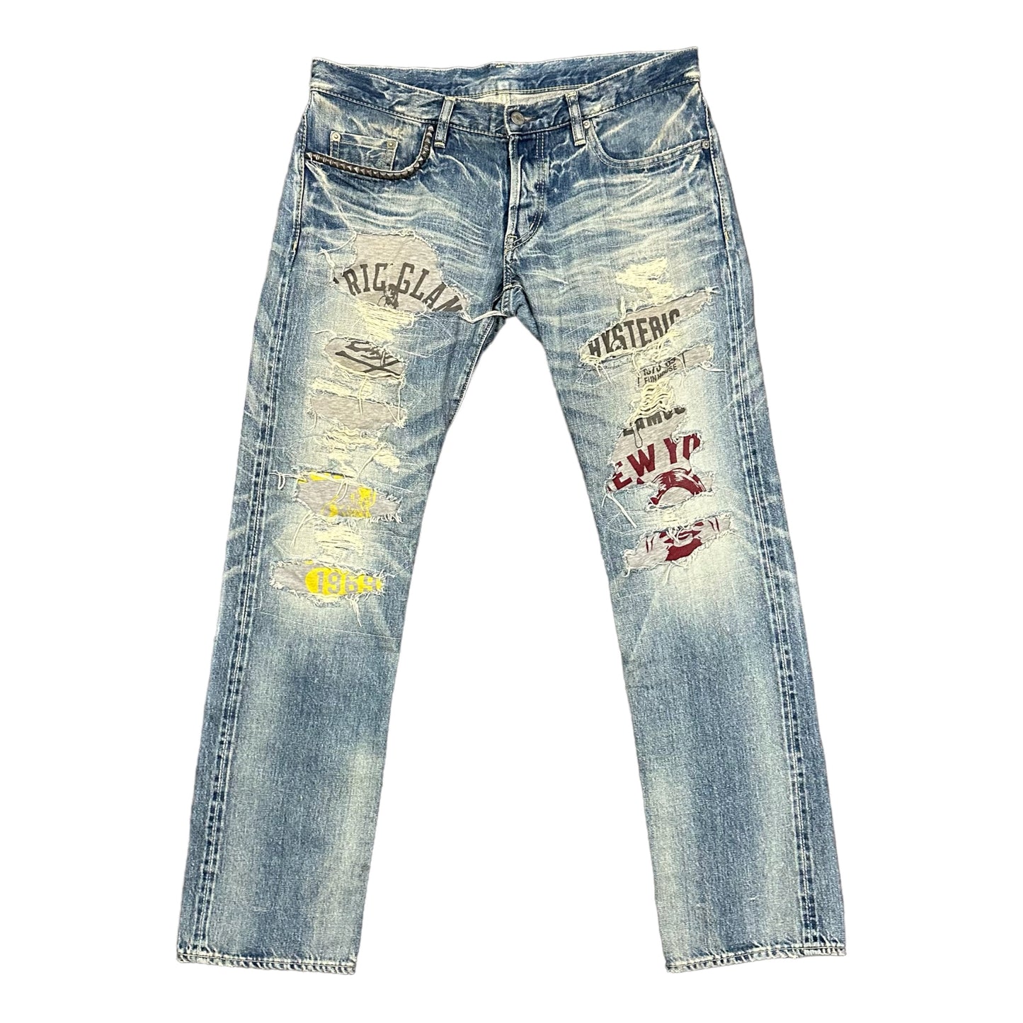 Hysteric Glamour Punk Selvedge Denim