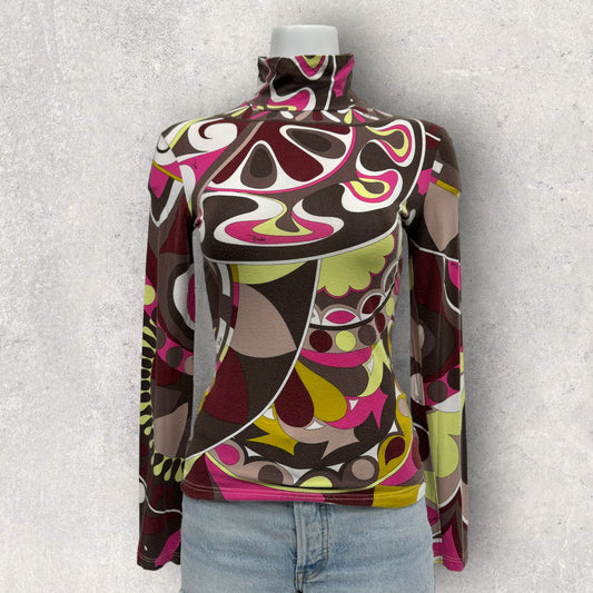 Pucci Printed Turtleneck