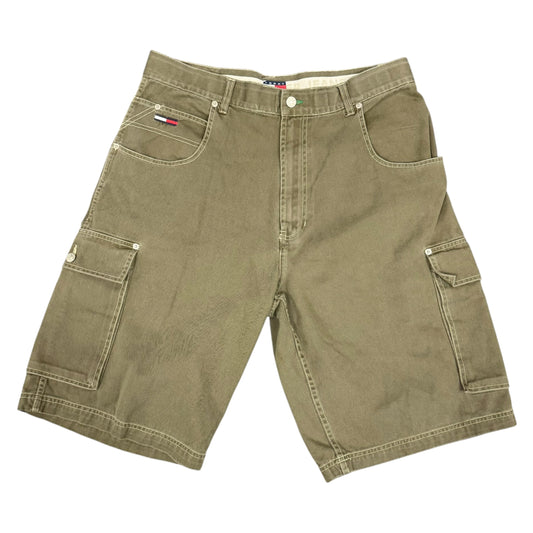 Vintage Tommy Hilfiger Olive Cargo Shorts