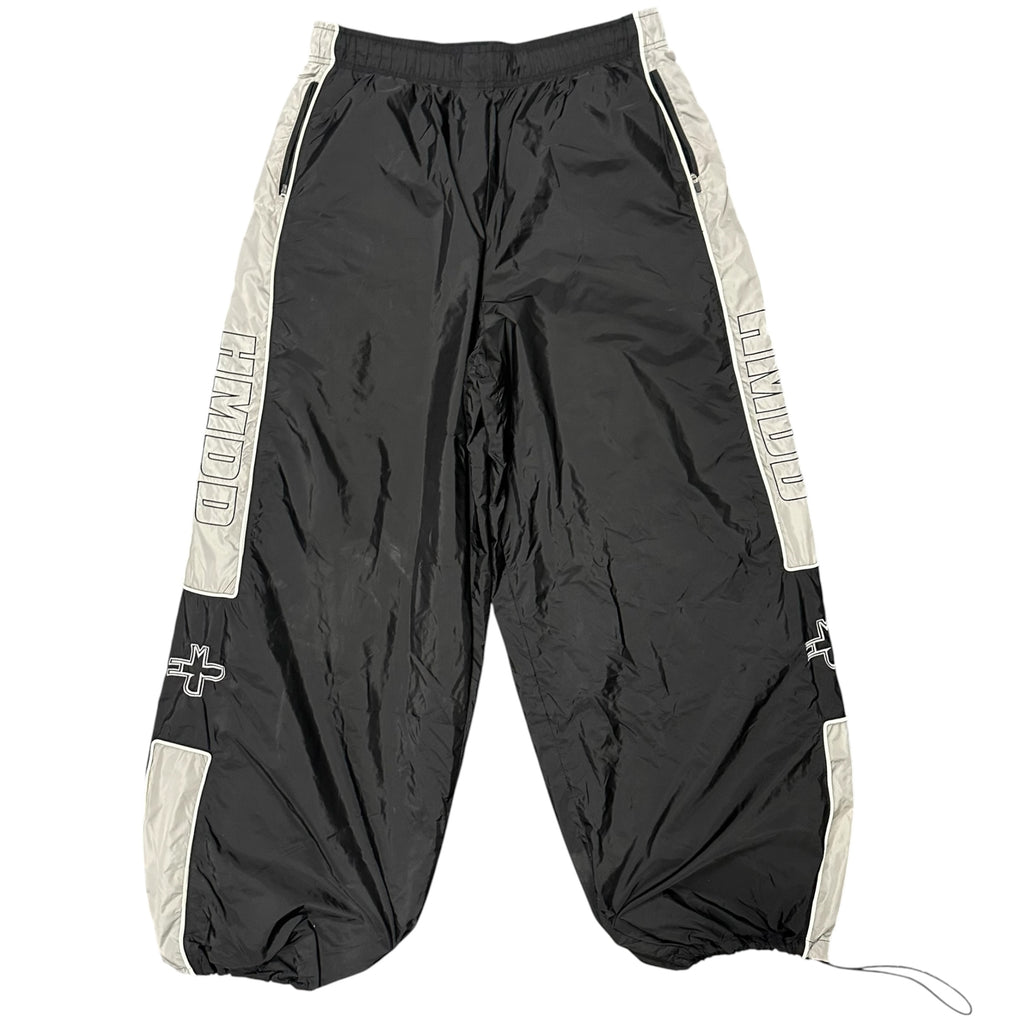 HMDD Black Nylon Track Pants