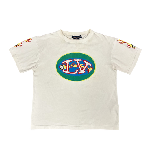 Louis Vuitton Baseball Knit White Tee