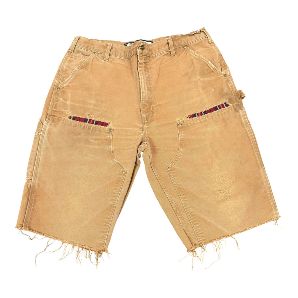 Vintage Carhartt Khaki Shorts(38)