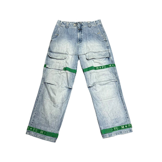 Vintage Girbaud Jeans Blue/Green