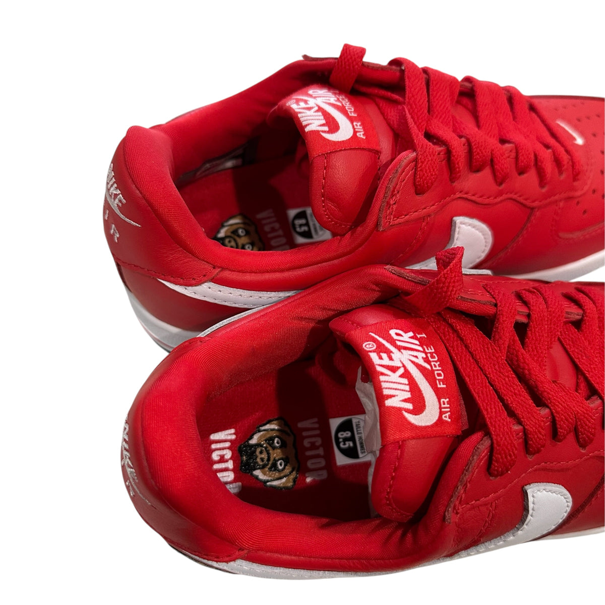 Brand New Victor Victor x Air Force 1 “Red”