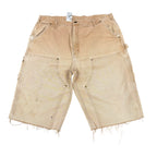 Vintage Carhartt Khaki Double Knee Shorts(40)