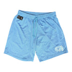 Blue Chrome Hearts Mesh Shorts