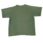 Vintage Green "Hook-Ups" Skate Distressed Green Tee