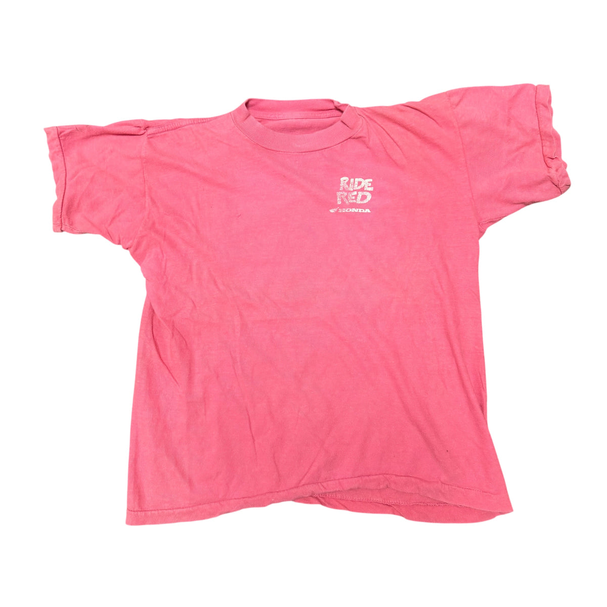 Vintage Faded Red 70s Honda Shirt