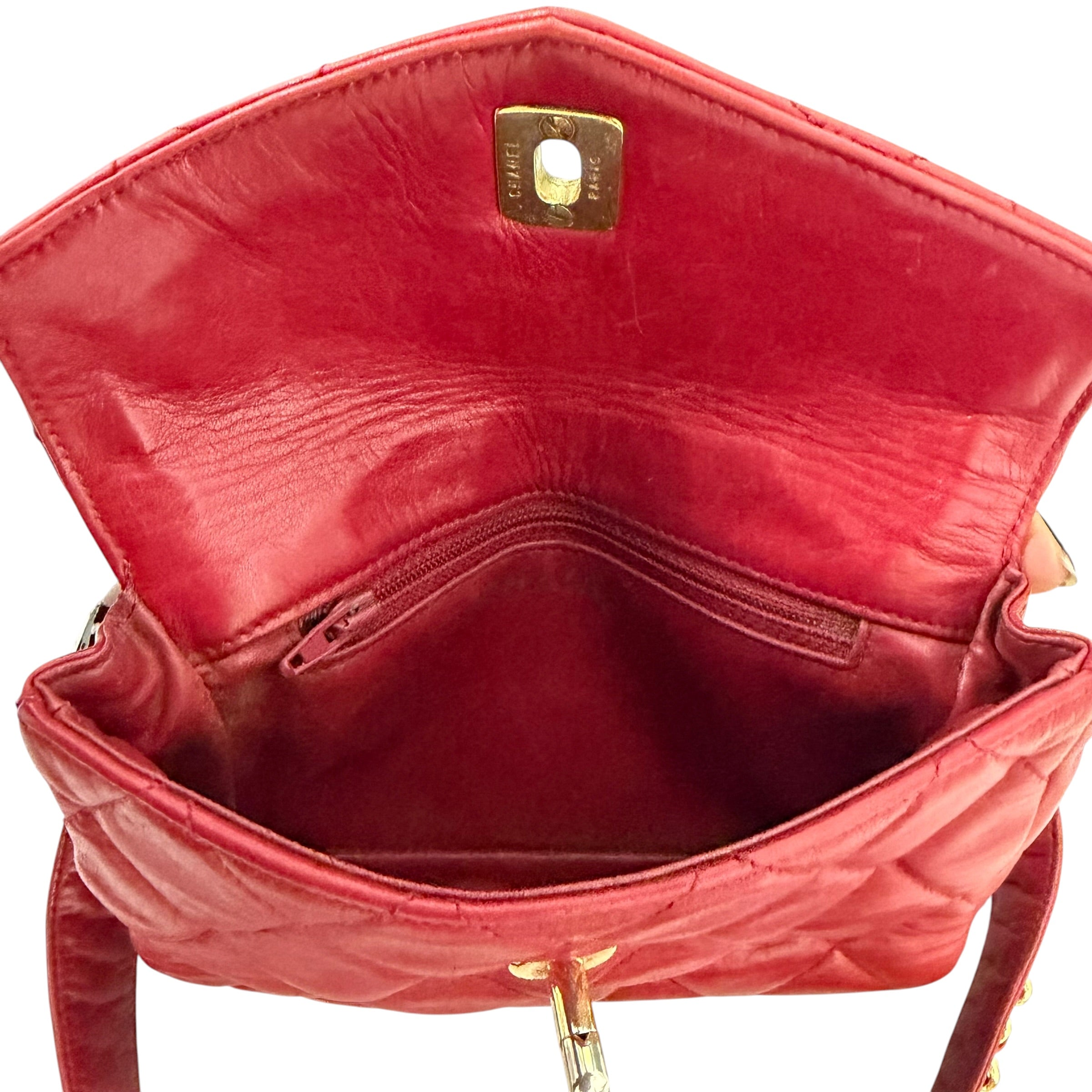 Chanel Quilted Lambskin CC Waist Bag