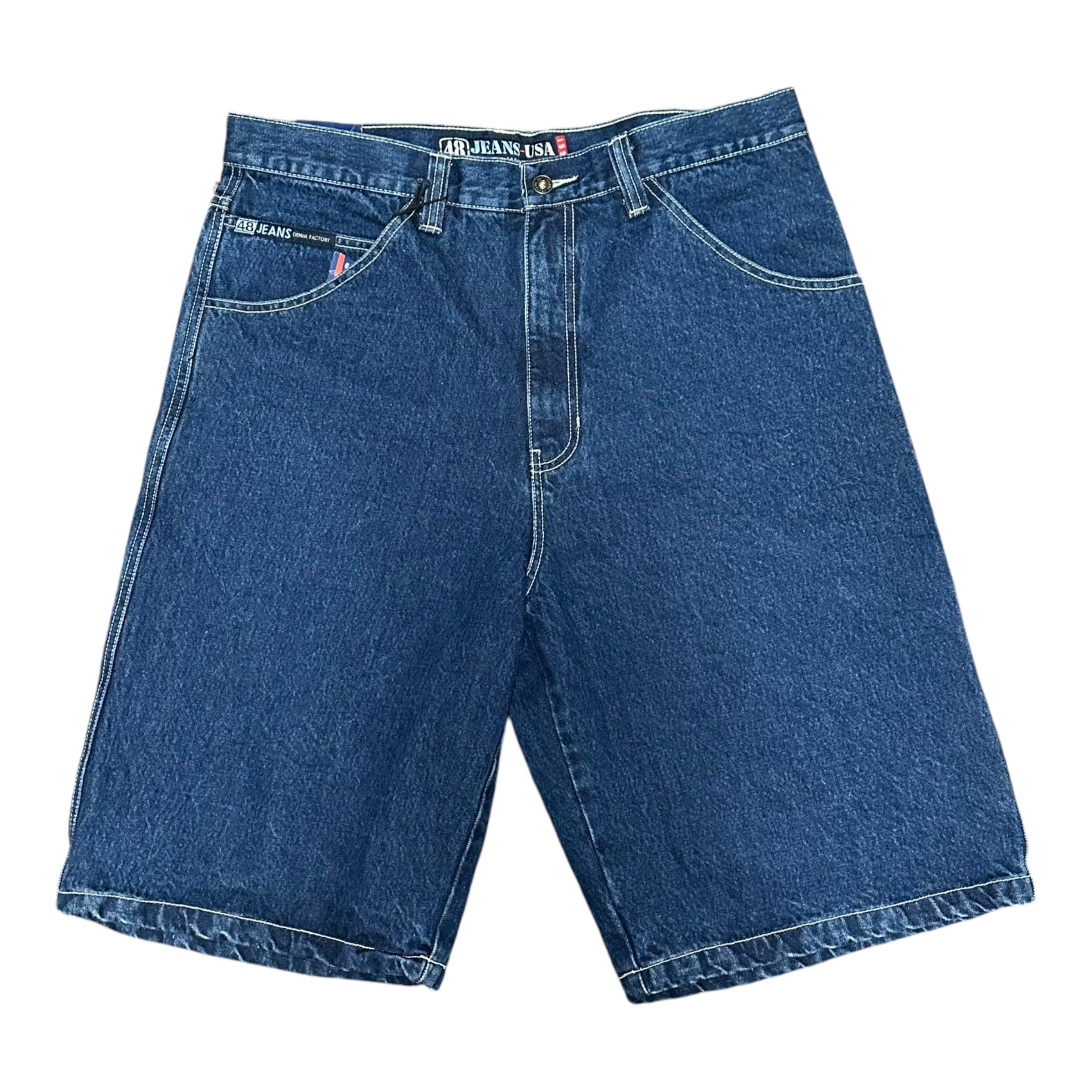 Loco Streetwear Denim Shorts Blue