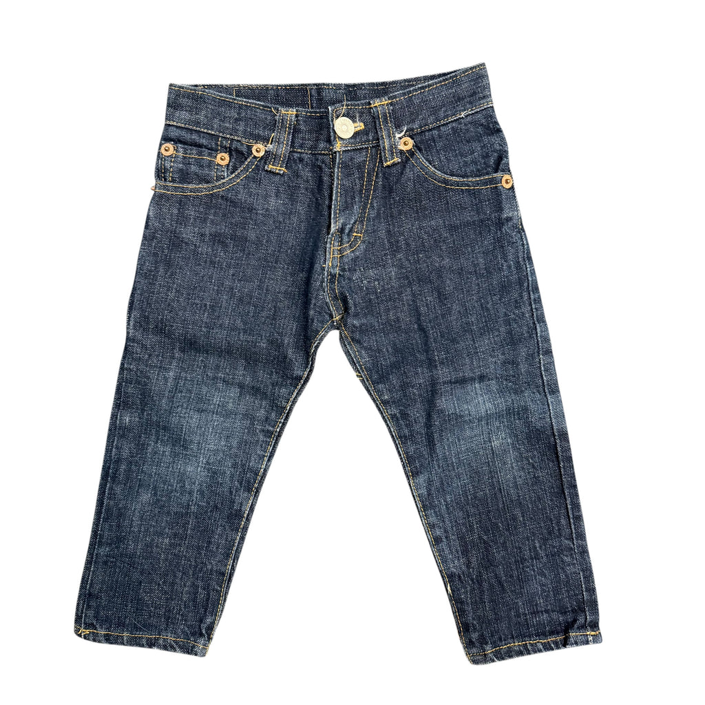 Kids Evisu Blue/White Jeans