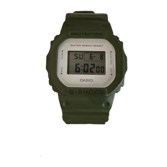G Shock Green/White