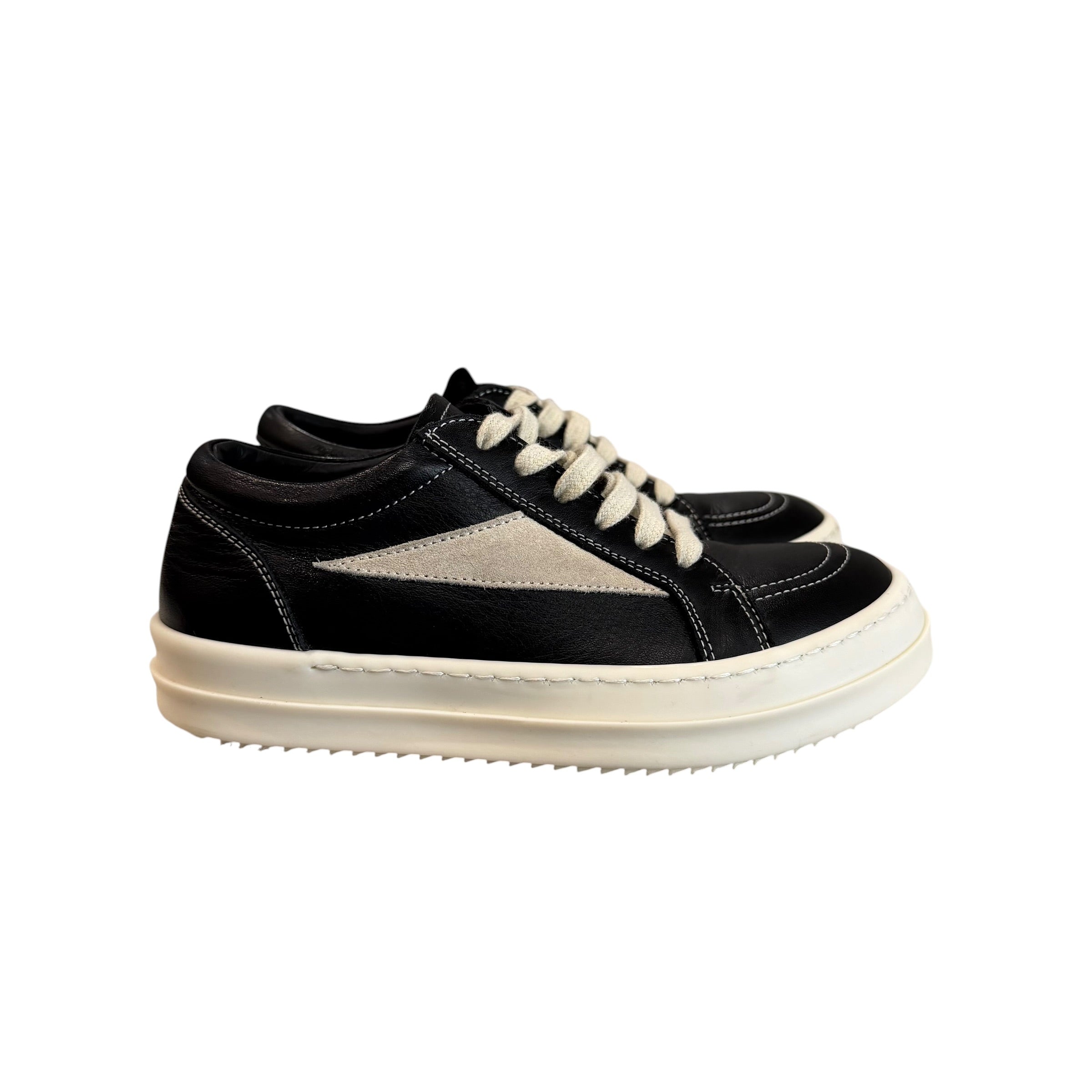 Kids Rick Owens Black Vintage Sneakers