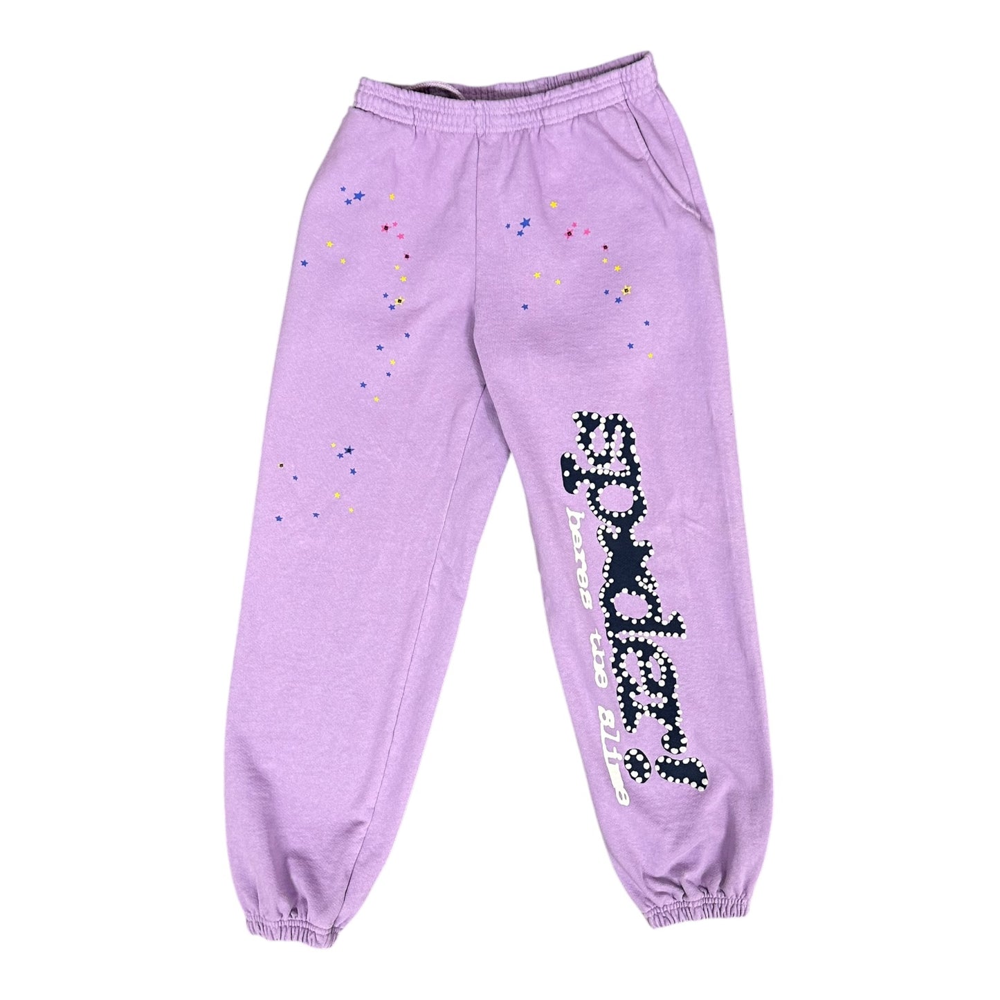 Sp5der Purple Sweats