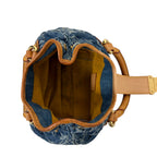 Louis Vuitton 2005 Monogram Denim Pleaty Bag