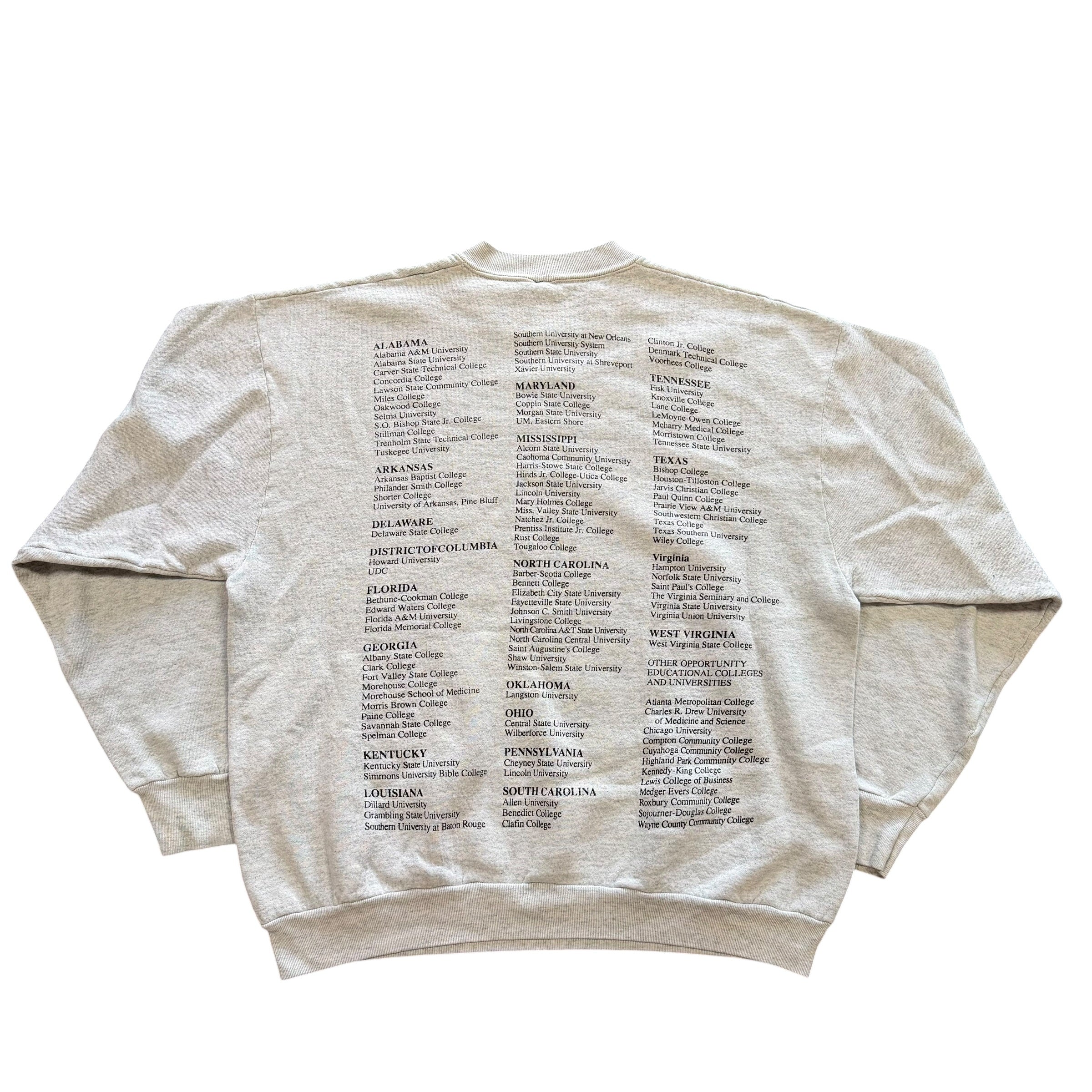 Vintage Africa University Crewneck
