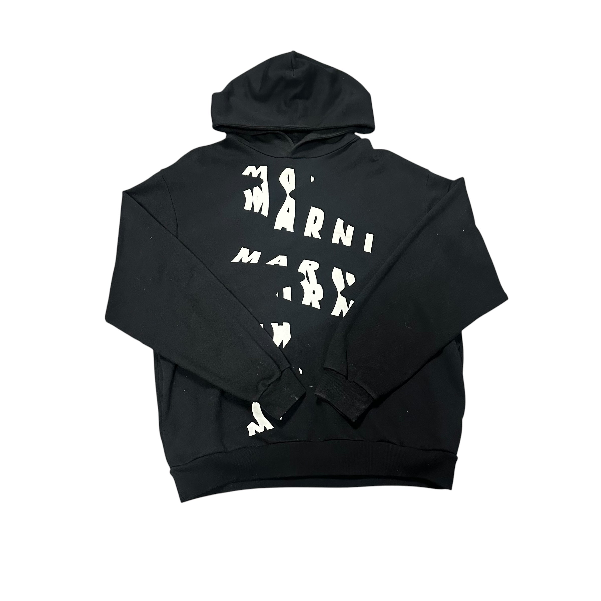 Marni Swirl Logo Pullover Hoodie