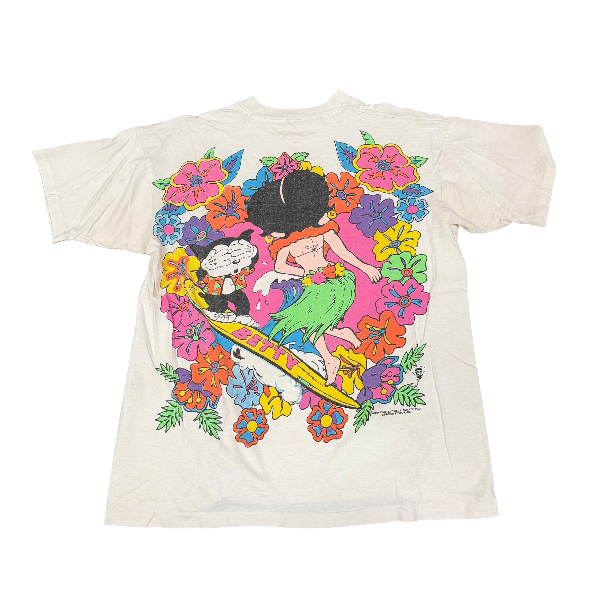 Vintage Betty Boop Hula Girl Shirt