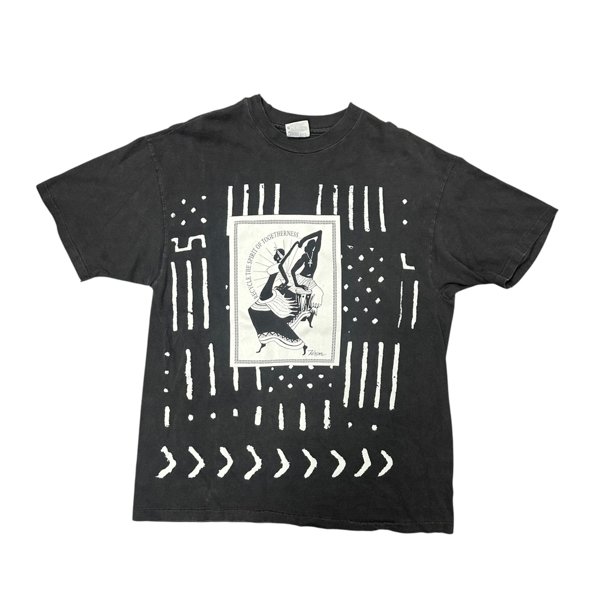 Vintage African Abstract Tee