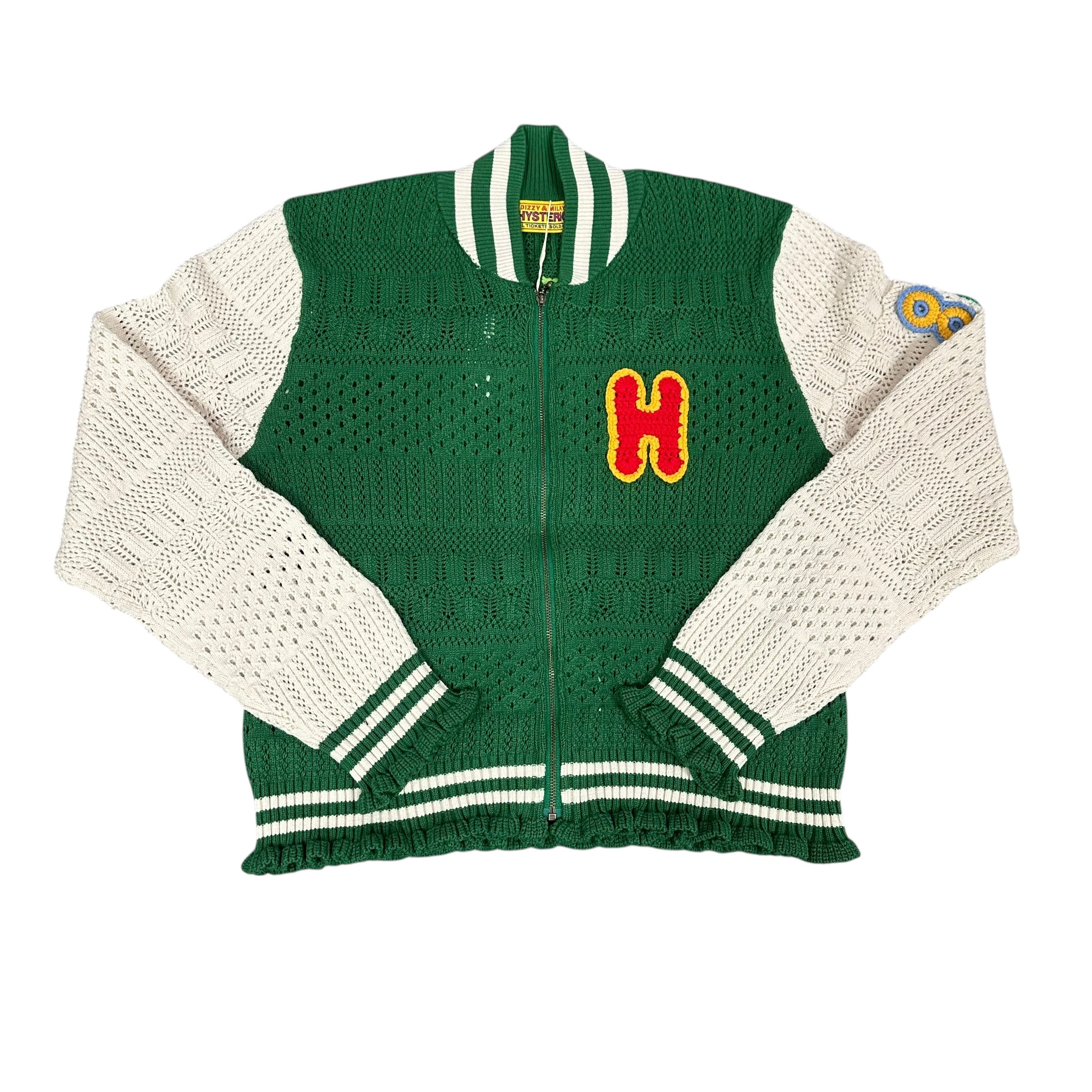 NEW Hysteric Glamour Mouse Knit Varsity Jacket