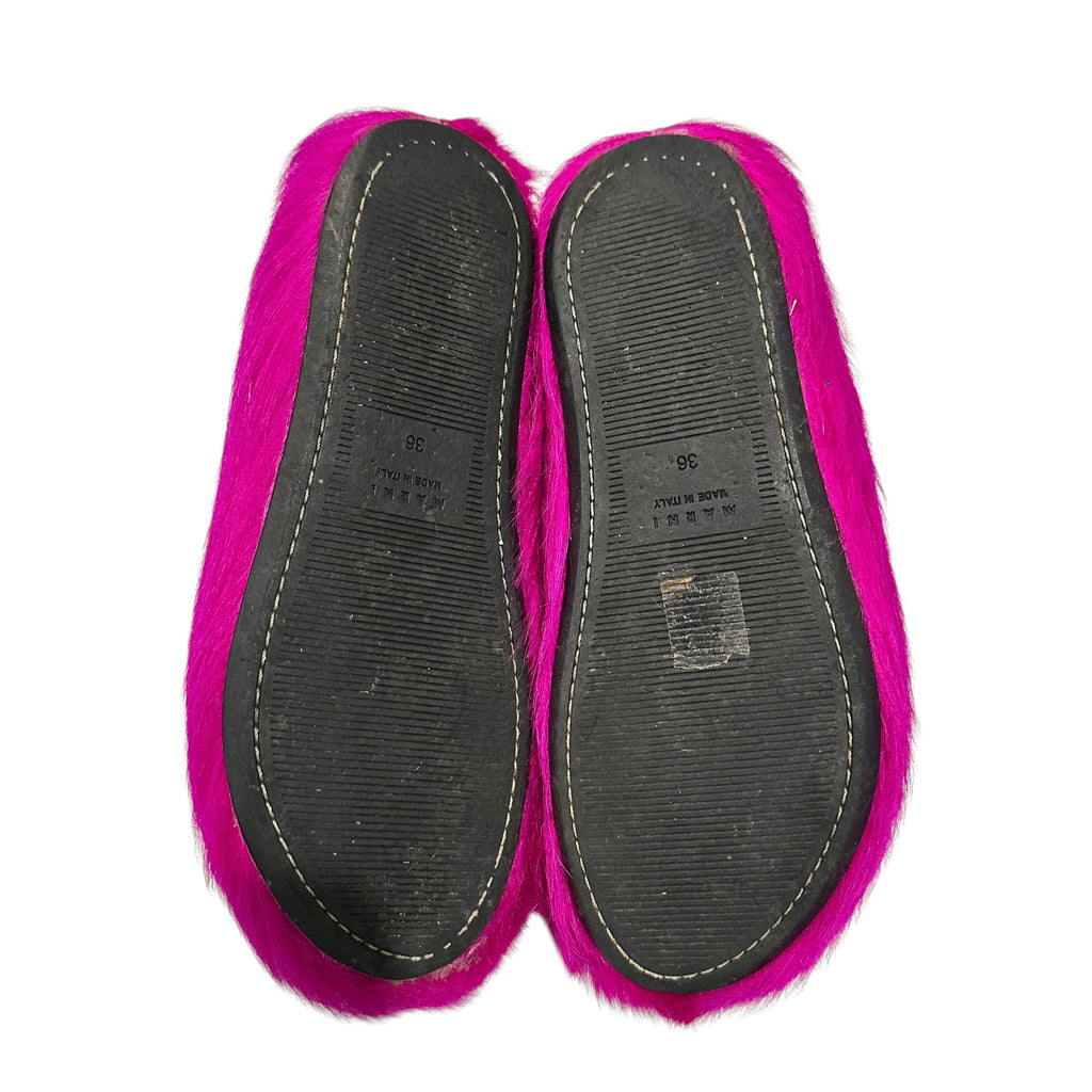 Marni Mules Fuchsia (No Box)