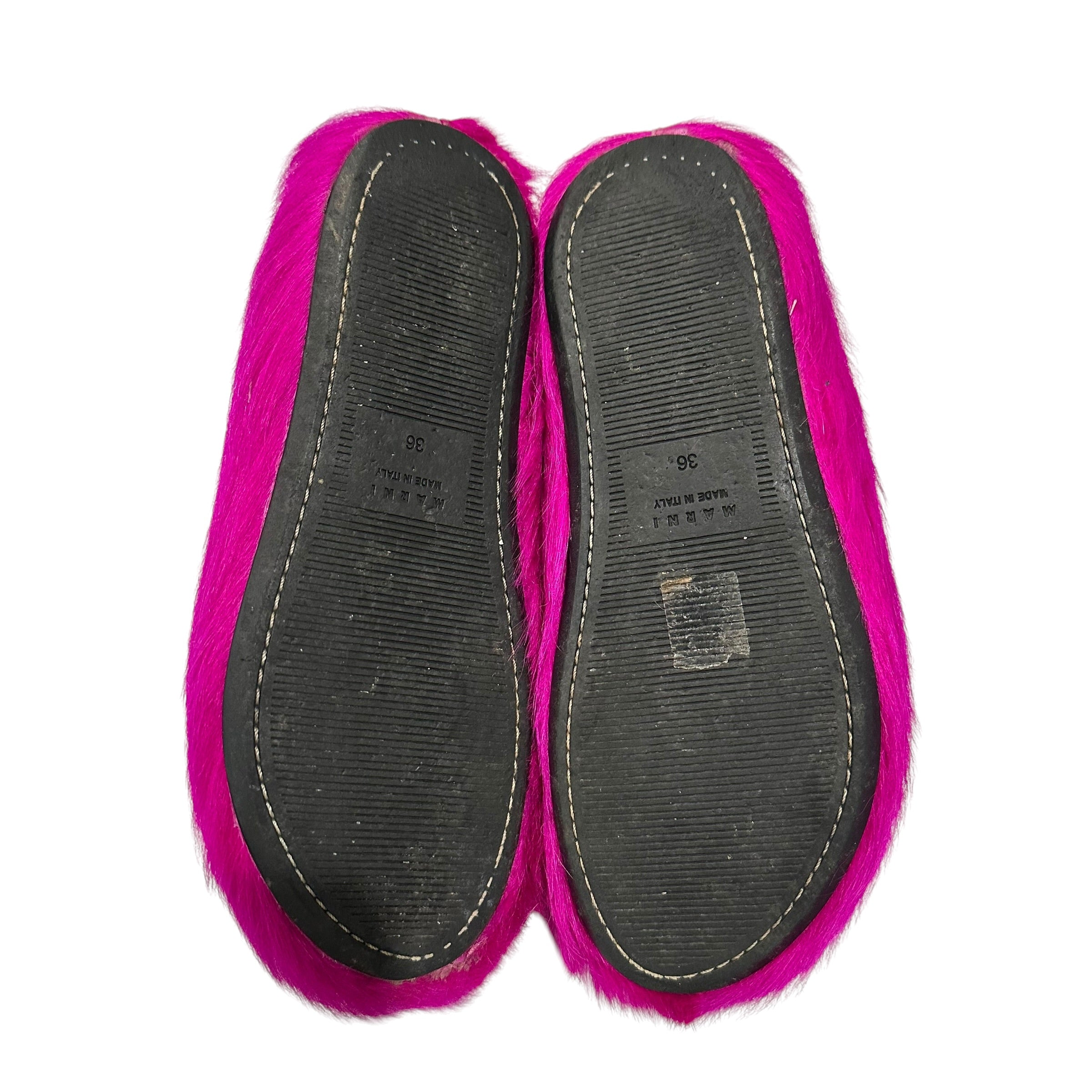 Marni Mules Fuchsia (No Box)