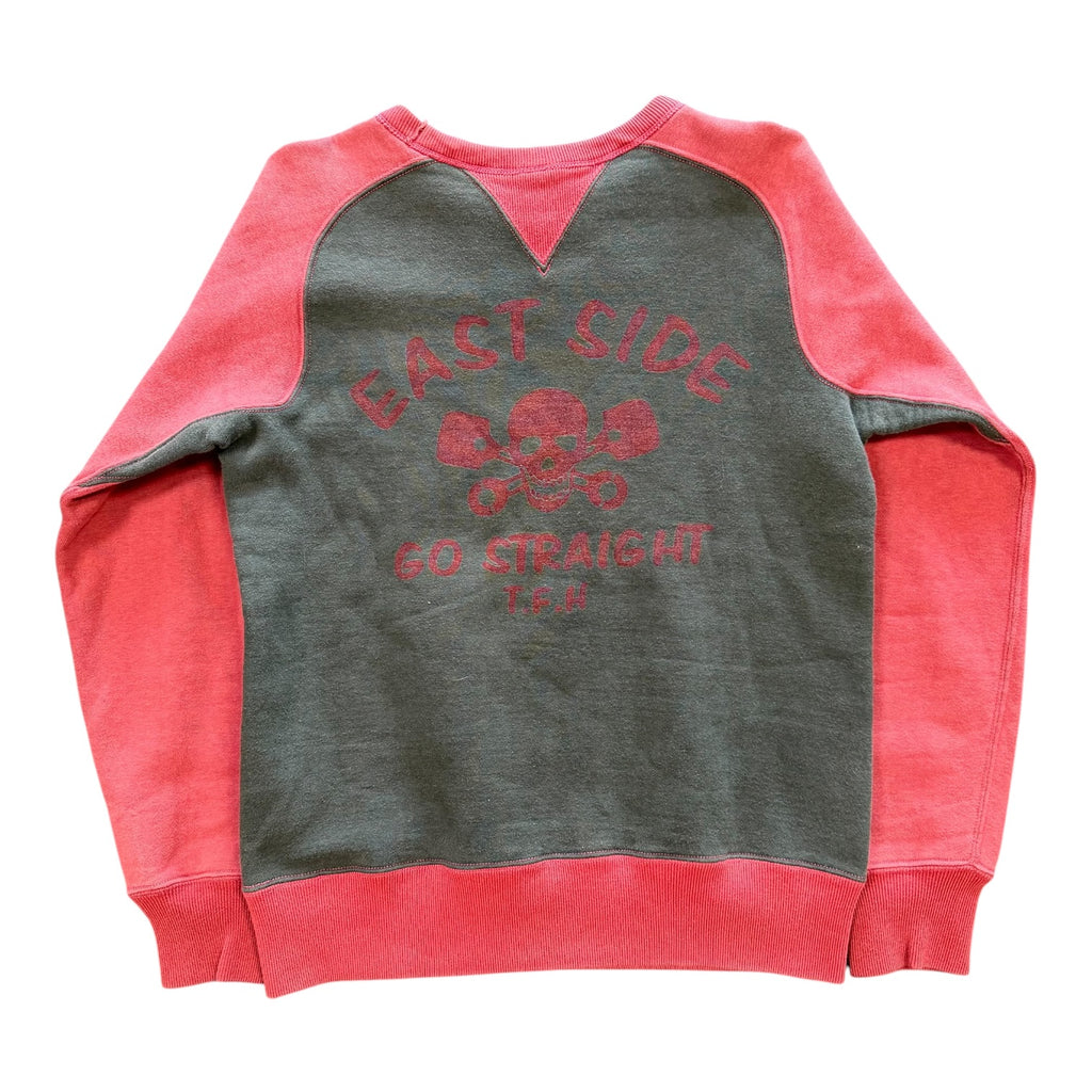 Vintage Asphalt Red Sweater