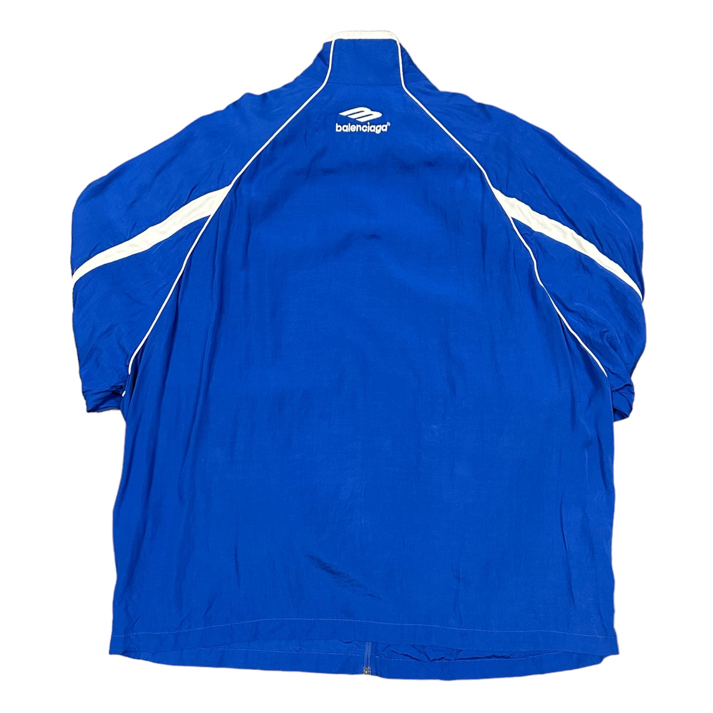 Blue Balenciaga Track Zip Up