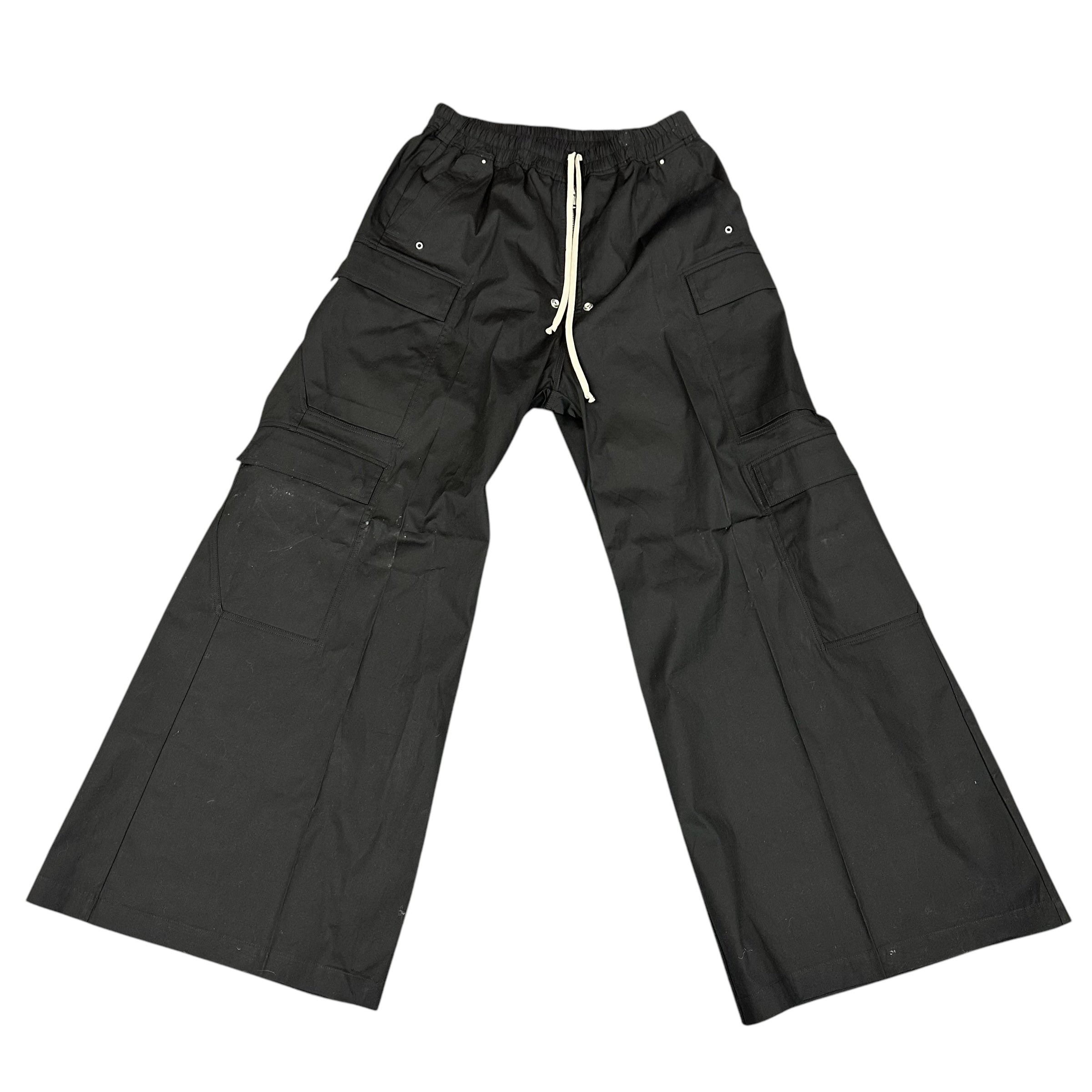Rick Owens Black Bela Cargo Pants