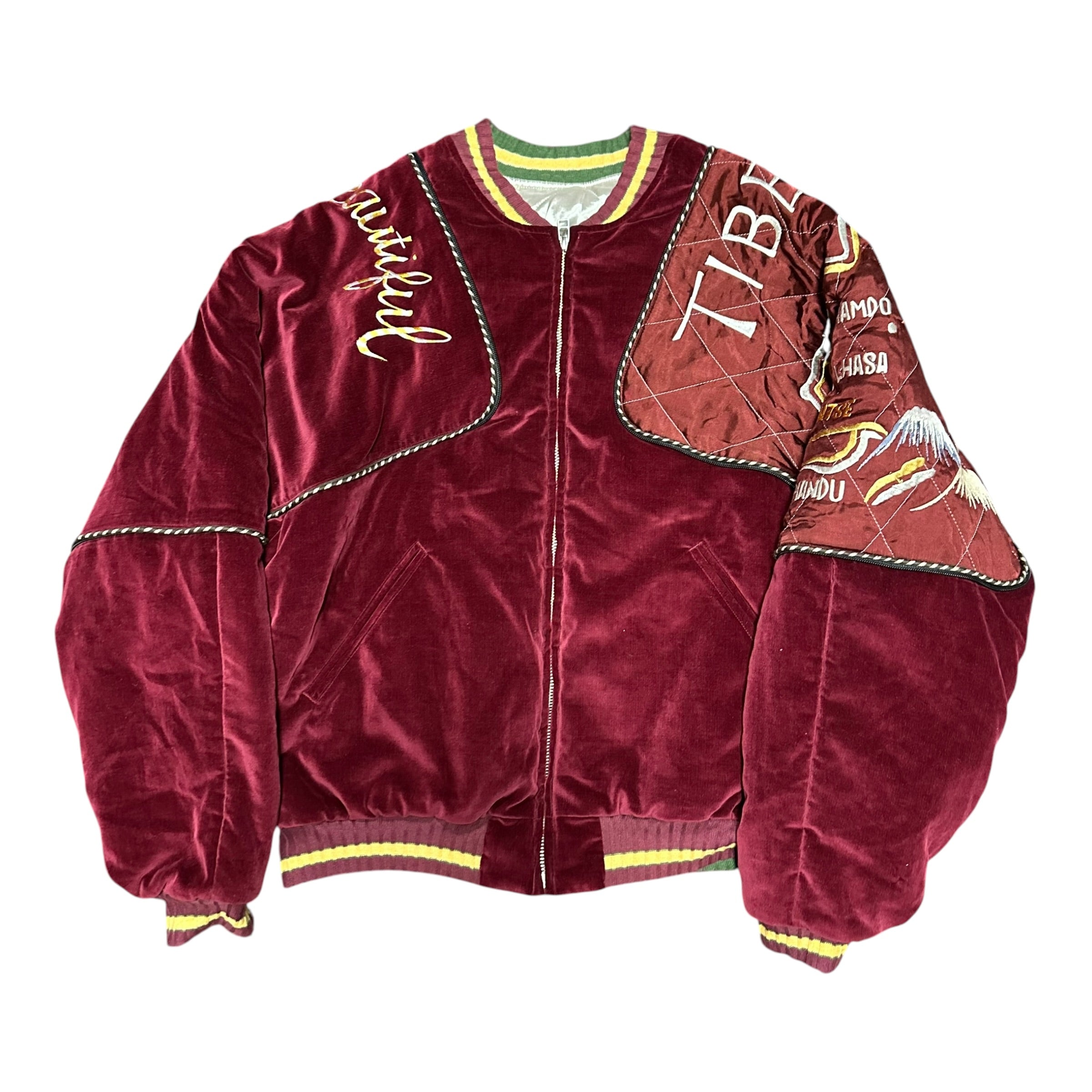 Kapital Velveteen SHAM BOMBER JKT