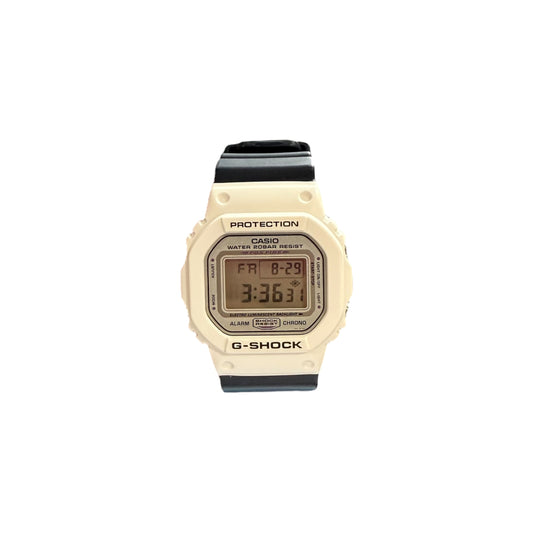 Cream/Black G Shock