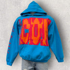 CPFM ComplexCon Blue Braille Hoodie