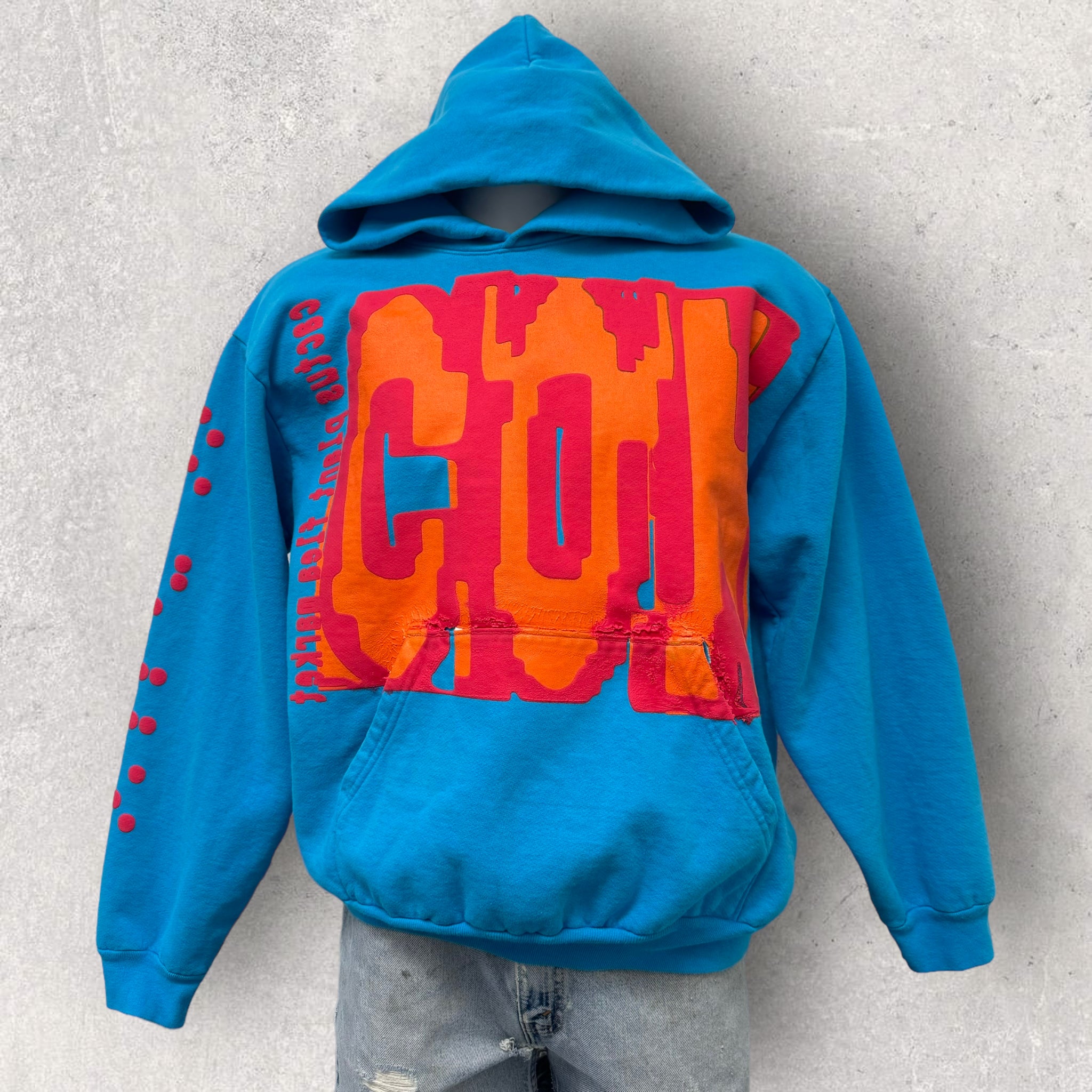 CPFM ComplexCon Blue Braille Hoodie