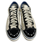 Pearlized  Vans Old Skool “Marshmallow White”