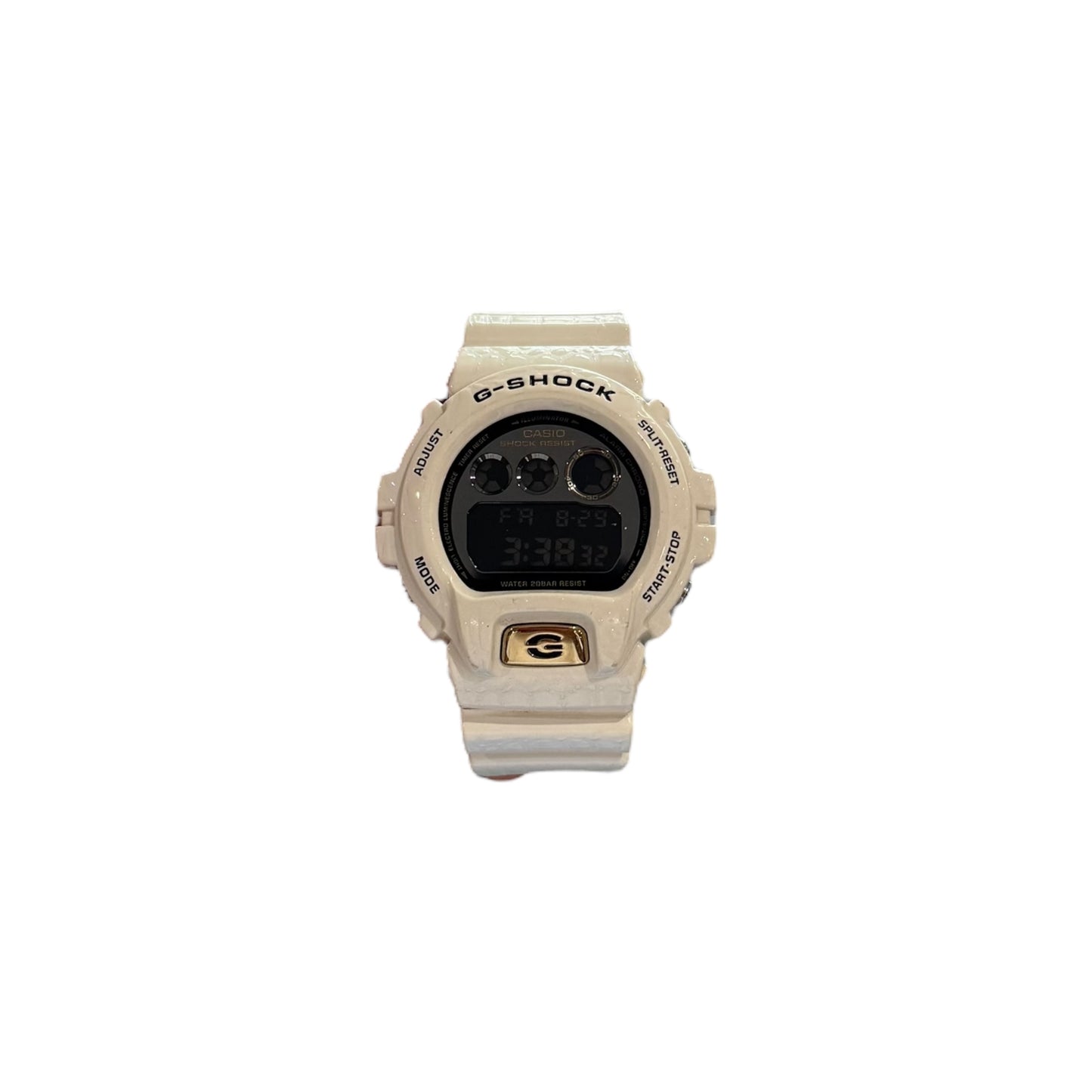 Cream/Gold G Shock