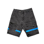 Girbaud Black/Blue Shorts
