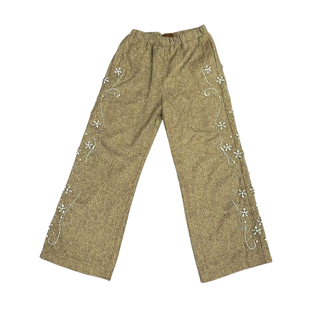 Birth Of Royal Child Diamond Floral Pants