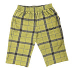 Filthy Project Green Plaid Sweat Shorts