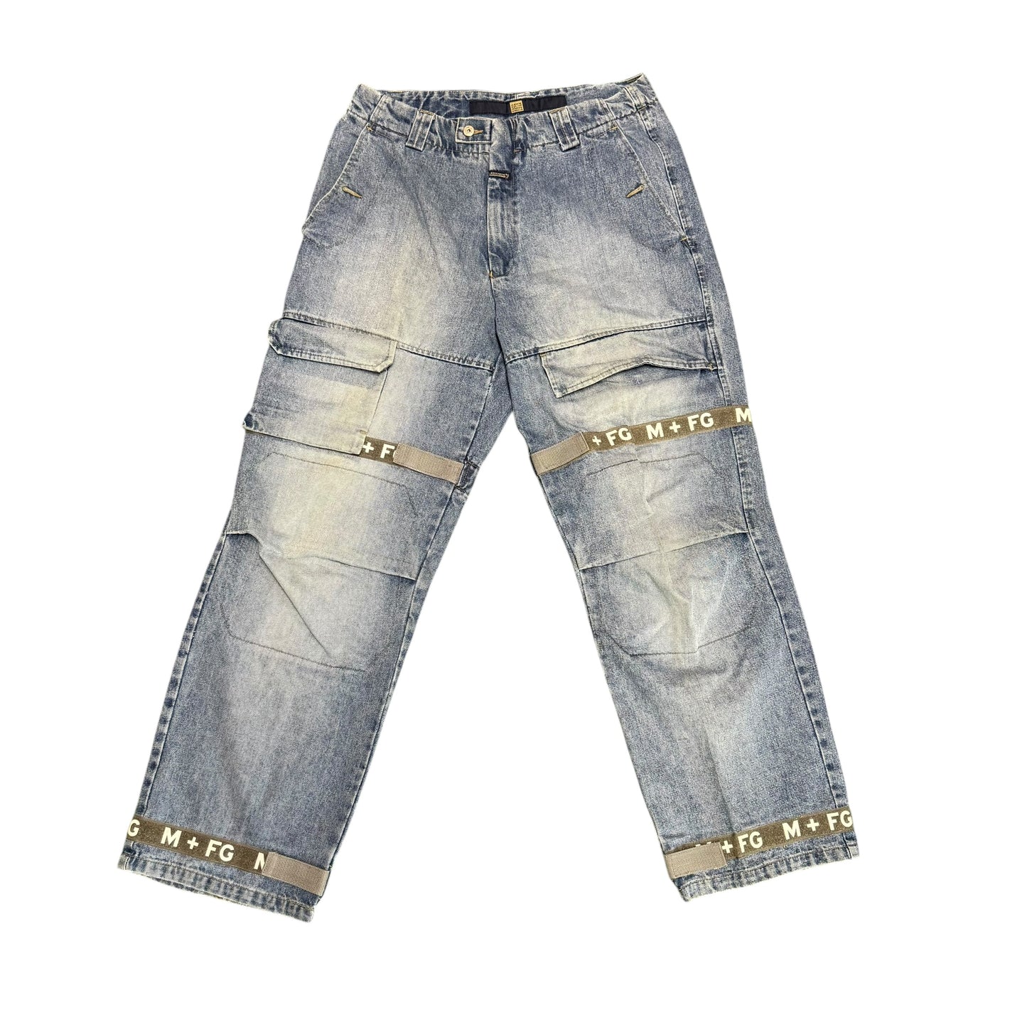 Vintage Girbaud Jeans Gray/White