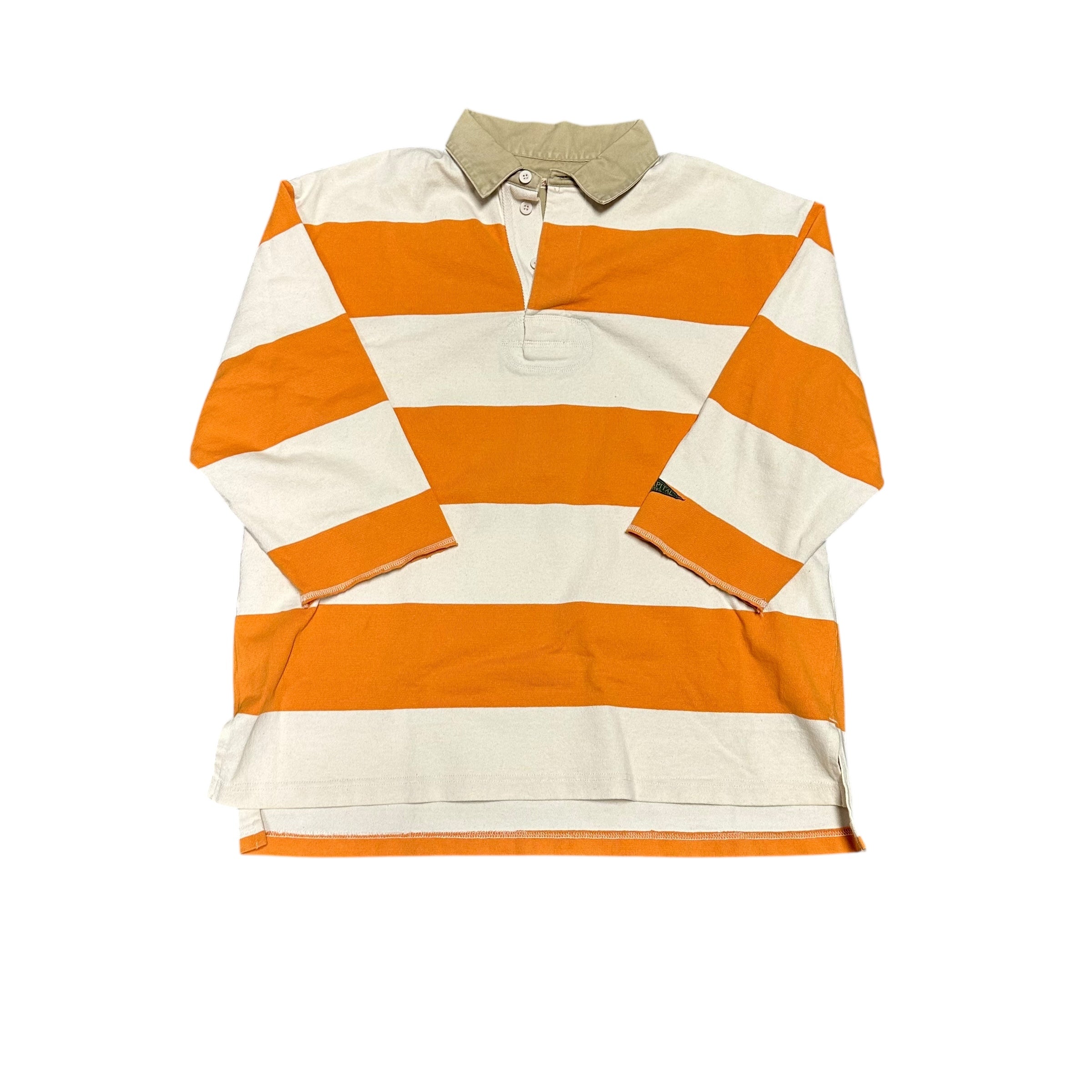 Kapital Half Sleeve Striped Rugby