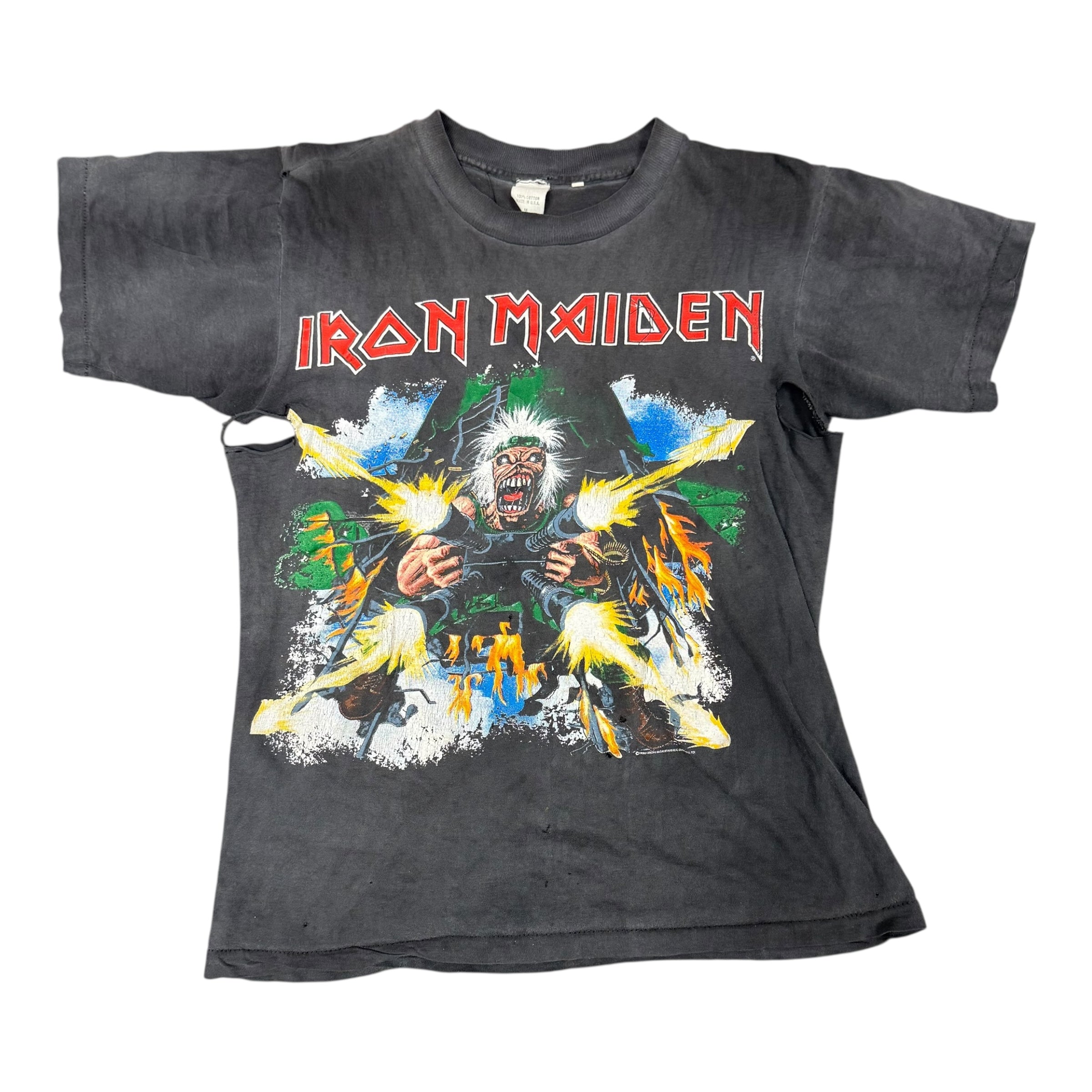 '90 Iron Maiden "Shoot That Fucker" Tee