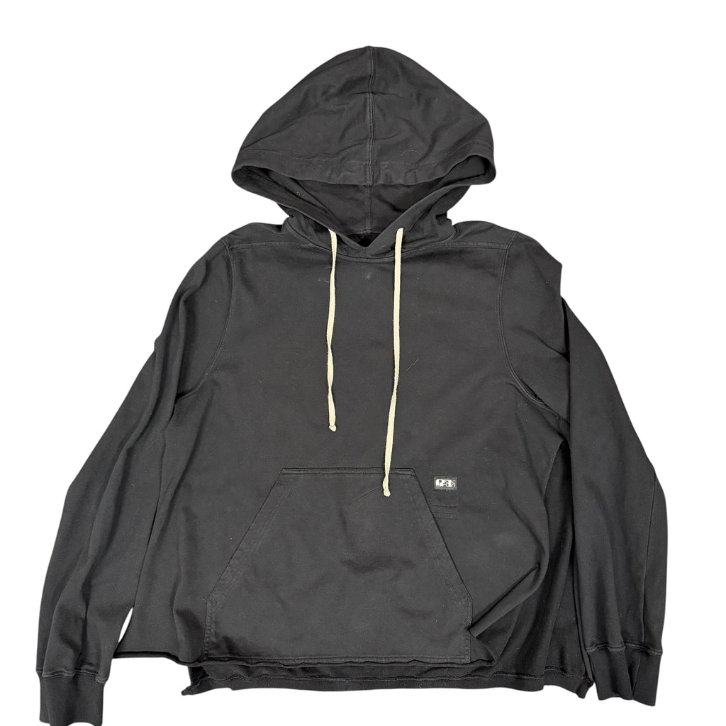 Rick Owens Black Poncho Hoodie