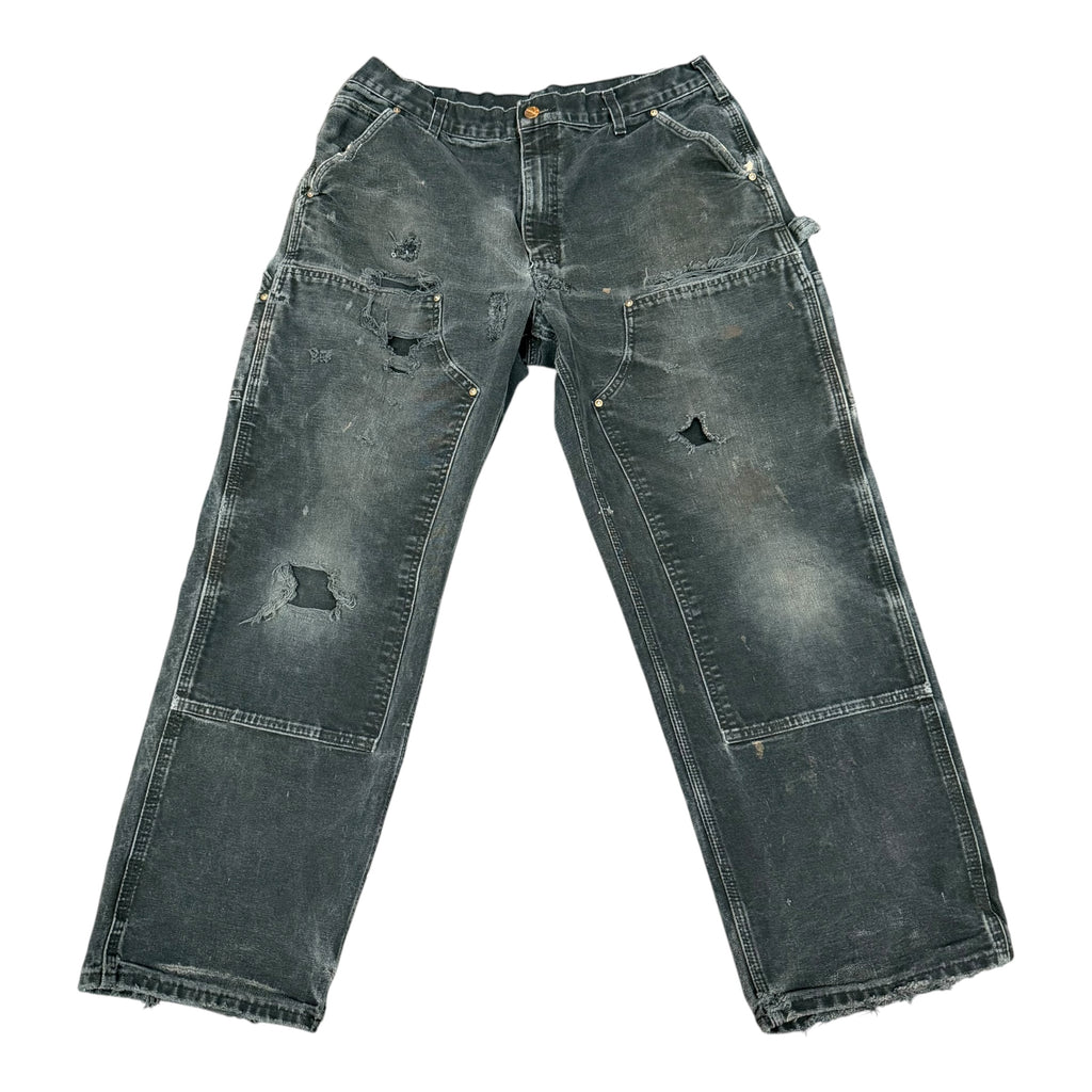 Vintage Carhartt Black Double Knee(36x30)