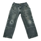 Vintage Carhartt Black Double Knee(36x30)