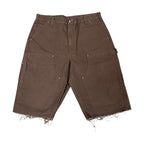 Brown Carhartt Double Knee Shorts