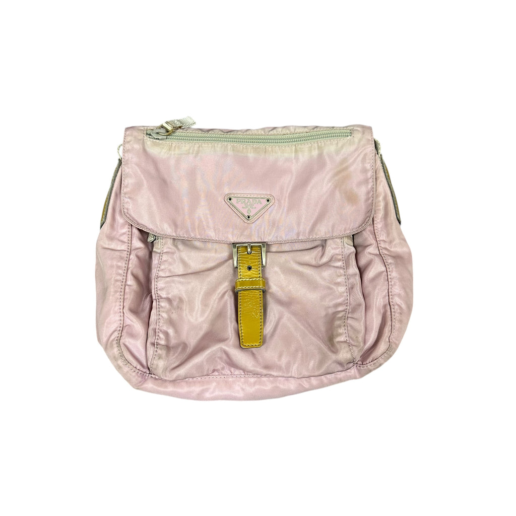 Vintage Prada Messenger Bag Pink