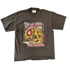 Vintage Black Faded Patriots Shirt