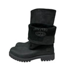 Telfar x Timberland Black Mid Boots(No Box)
